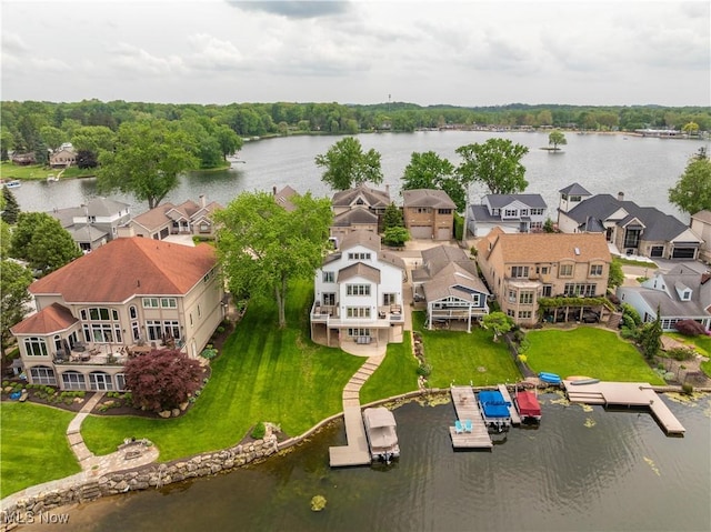 5325 S Island Dr NW, Canton, OH 44718 - aerial view of residential area featuring a large body of water