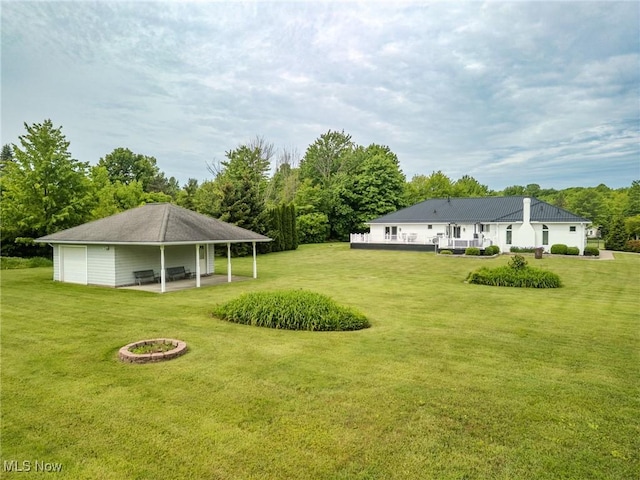 8921 Auburn Rd, Chardon, OH 44024 - view of green lawn