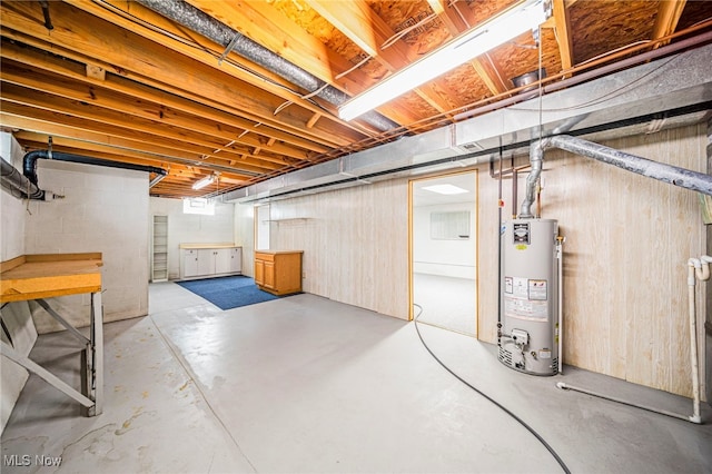 7410 Fieldstone Ave, Conneaut, OH 44030 - below grade area featuring water heater