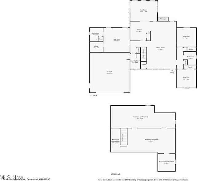 7410 Fieldstone Ave, Conneaut, OH 44030 - property floor plan