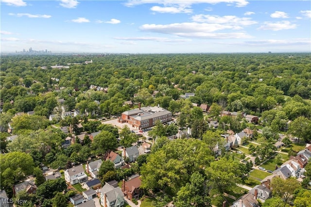3280 Glencairn Rd, Shaker Heights, OH 44122 - aerial overview of property's location featuring a forest