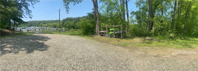 4244 Hensel Dr SW, Carrollton, OH 44615 - view of dirt / gravel road with a forest view