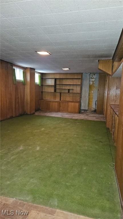 10612 Linnet Ave, Cleveland, OH 44111 - basement with wood walls