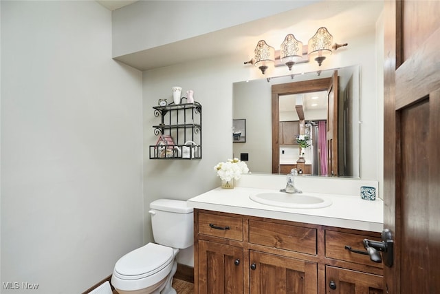 200 Granger Rd, Medina, OH 44256 - full bath with toilet, vanity, and baseboards