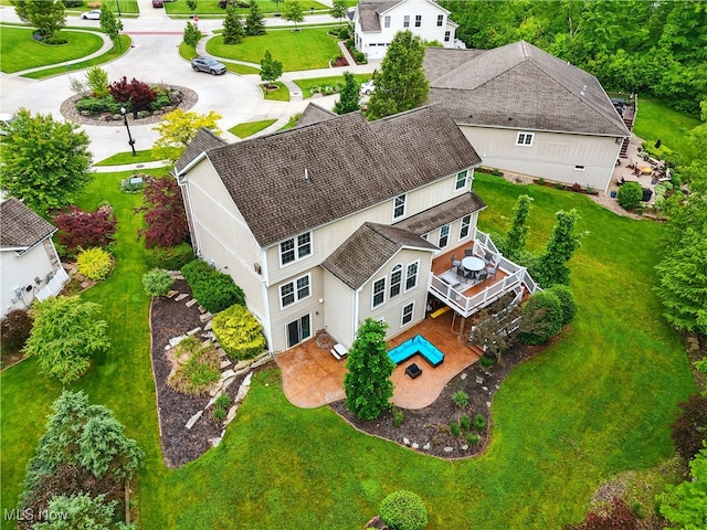 3425 Eryn Pl, Hudson, OH 44236 - aerial view of property and surrounding area