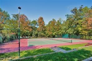 17682 Eastbrook Trl, Chagrin Falls, OH 44023 - view of tennis court