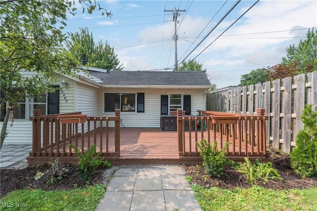 20969 Stanford, Fairview Park, OH 44126 - view of deck
