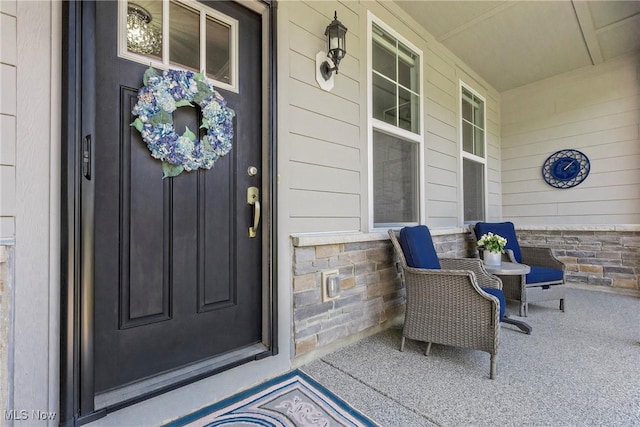 660 Shinnecock Ln, Aurora, OH 44202 - doorway to property with a porch
