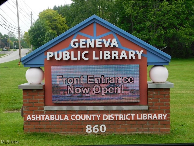 Sherman St, Geneva, OH 44041