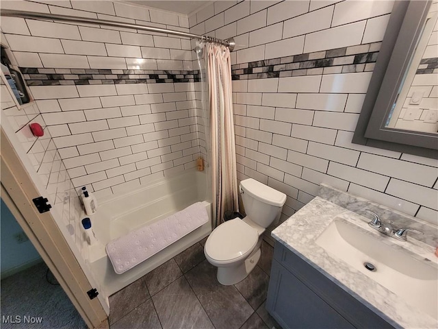 5115 Sangria Dr, West Salem, OH 44287 - full bathroom with shower / tub combo, vanity, and toilet