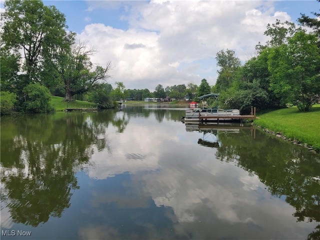 5115 Sangria Dr, West Salem, OH 44287 - water view with a dock