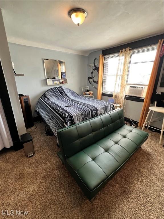 3524 E 139th St, Cleveland, OH 44120 - bedroom featuring carpet floors and cooling unit