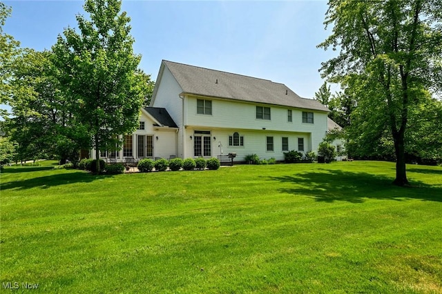 304 Fox Way, Chagrin Falls, OH 44022 - rear view of property with a yard