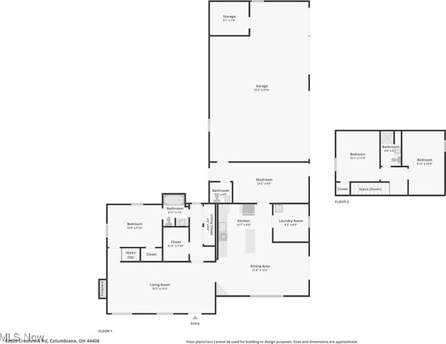 43628 Crestview Rd, Columbiana, OH 44408 - home floor plan