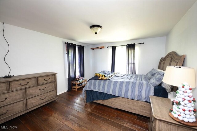 327 Country Club Blvd, Weirton, WV 26062 - bedroom with dark wood finished floors