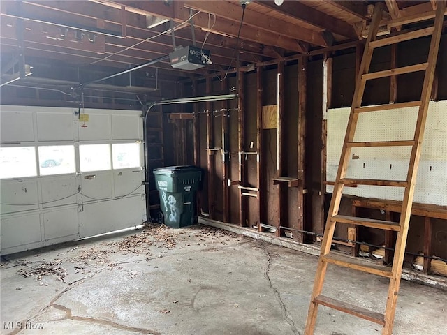 27182 Oriole Ave, Euclid, OH 44132 - garage featuring a garage door opener