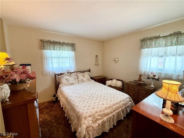 904 Donegal Dr W, Follansbee, WV 26037 - bedroom with dark colored carpet