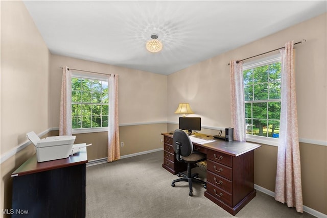 177 N Park Dr, Aurora, OH 44202 - carpeted office space with healthy amount of natural light