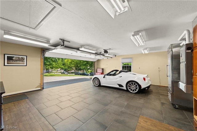 177 N Park Dr, Aurora, OH 44202 - garage with baseboards
