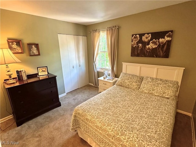 177 N Park Dr, Aurora, OH 44202 - bedroom featuring carpet and a closet