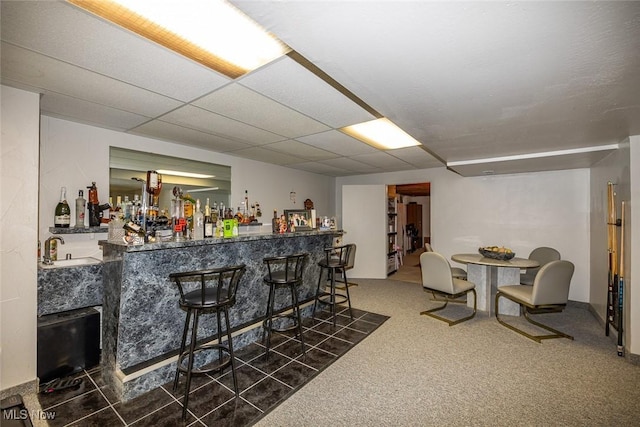 30965 Woodall, Solon, OH 44139 - indoor wet bar featuring carpet floors
