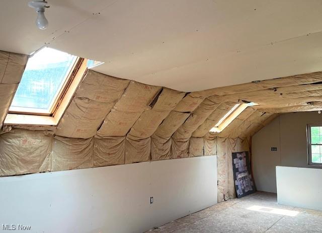 161 W Main St, New Concord, OH 43762 - view of attic