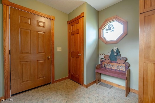 6165 Tyro St NE, Louisville, OH 44641 - entrance foyer with light colored carpet and baseboards
