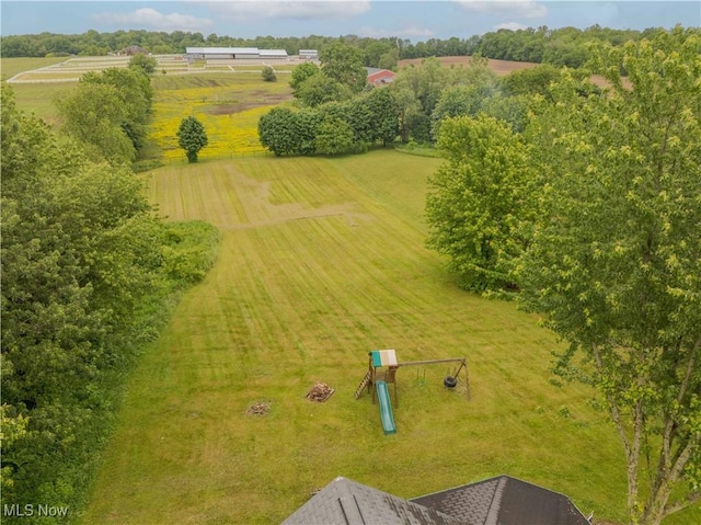 6165 Tyro St NE, Louisville, OH 44641 - aerial view of sparsely populated area with large plots for crops