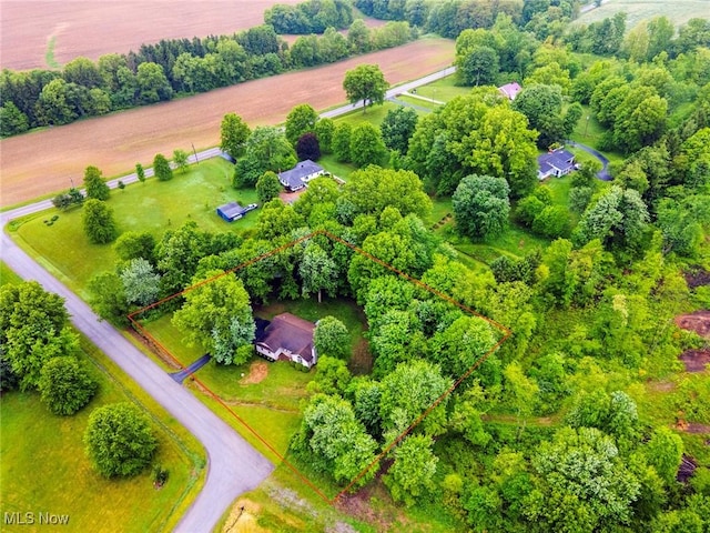 51406 Cornerstone Dr, Petersburg, OH 44454 - view of rural area with property parcel outlined