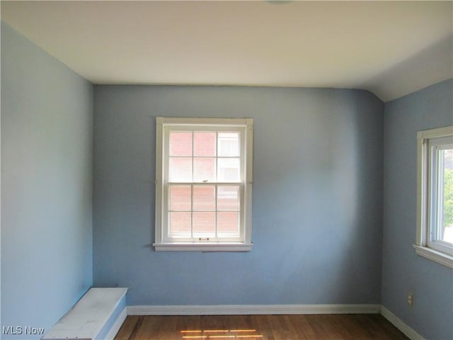 3659 Riedham Rd, Shaker Heights, OH 44120 - empty room featuring wood finished floors and baseboards