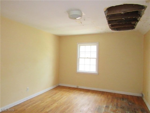 3659 Riedham Rd, Shaker Heights, OH 44120 - spare room with wood finished floors and baseboards