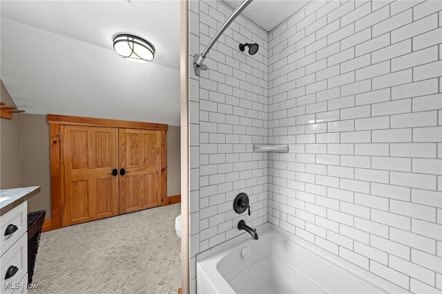 1350 Bell Rd, Chagrin Falls, OH 44022 - full bath with shower / tub combination, vanity, and toilet