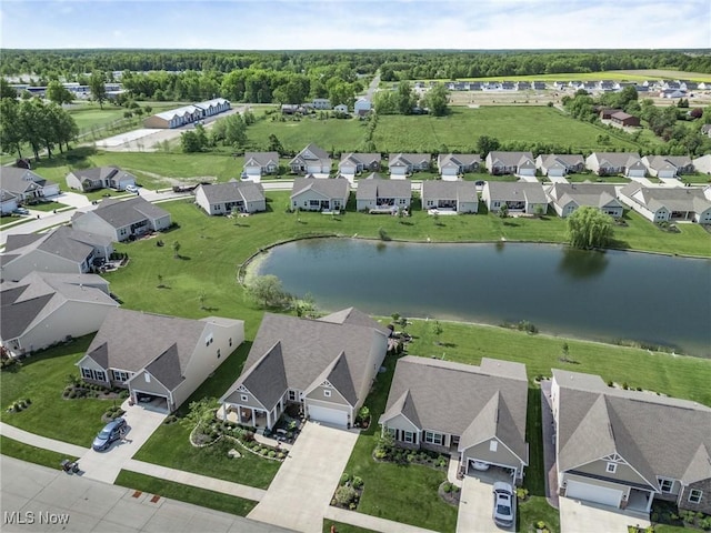 34655 N Legends Way, Grafton, OH 44044 - aerial view of residential area with a nearby body of water