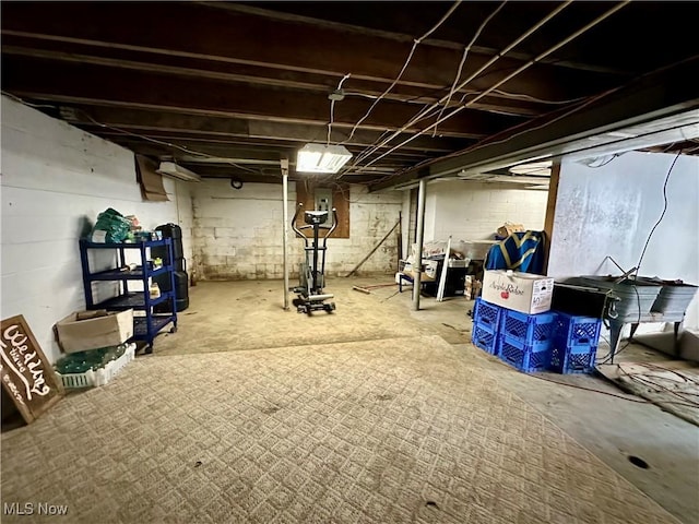 102 Wylie Dr, Short Creek, WV 26058 - unfinished below grade area with electric panel