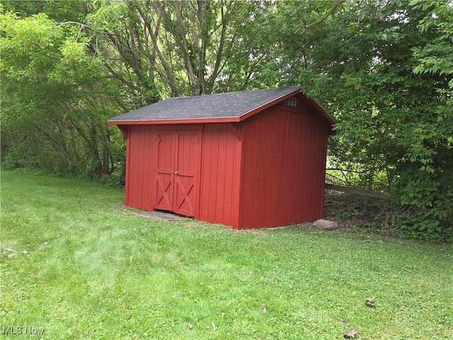 1025 S Ridge Rd, Geneva, OH 44041 - view of shed