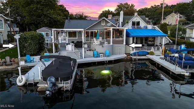 552 Saunders Ave, Akron, OH 44319 - view of dock