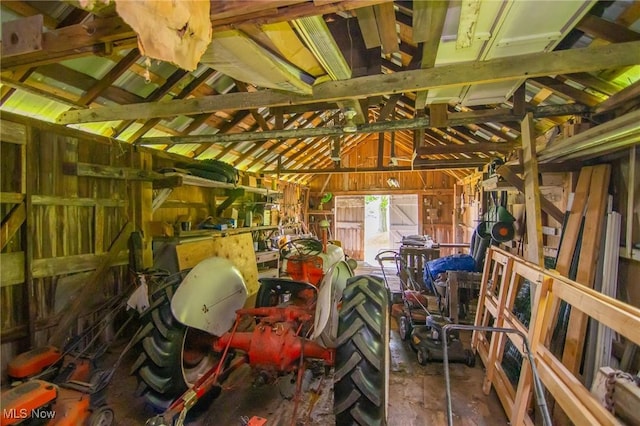 51300 Wegee Rd, Bellaire, OH 43906 - misc room with lofted ceiling