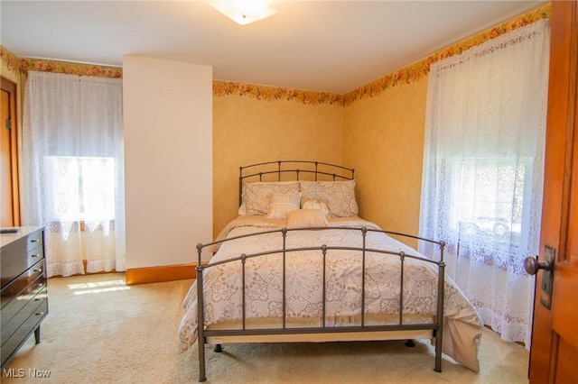 51300 Wegee Rd, Bellaire, OH 43906 - bedroom with multiple windows and light carpet