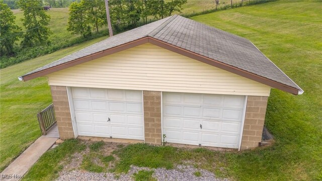 51300 Wegee Rd, Bellaire, OH 43906 - view of detached garage