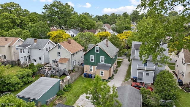 14520 Bayes Ave, Lakewood, OH 44107 - aerial perspective of suburban area