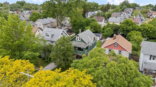 14520 Bayes Ave, Lakewood, OH 44107 - aerial perspective of suburban area