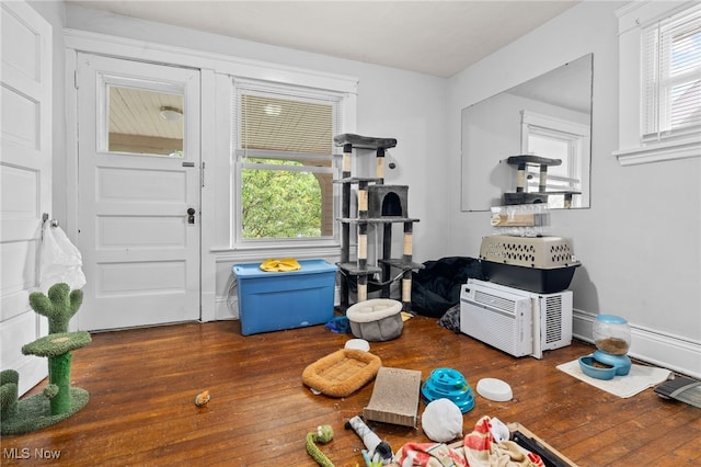 14520 Bayes Ave, Lakewood, OH 44107 - miscellaneous room with hardwood / wood-style floors