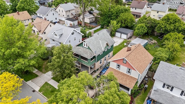 14520 Bayes Ave, Lakewood, OH 44107 - aerial perspective of suburban area