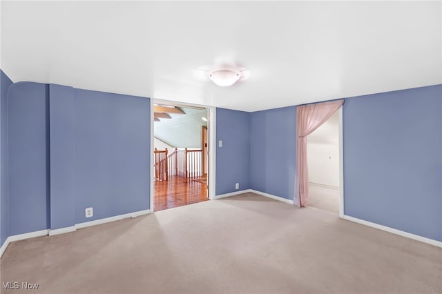 23789 Snell Rd, Columbia Station, OH 44028 - unfurnished bedroom with carpet flooring and baseboards