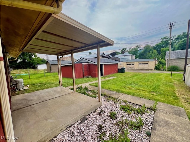 818 2nd St, Brilliant, OH 43913 - view of yard with a patio and central AC unit