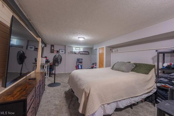 23 Sprague Rd, Berea, OH 44017 - bedroom with a textured ceiling and carpet flooring