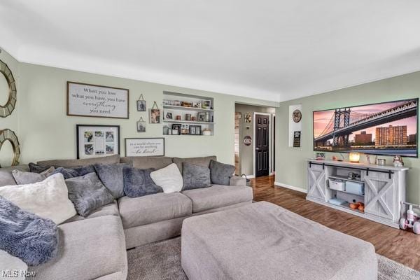 23 Sprague Rd, Berea, OH 44017 - living area featuring wood finished floors