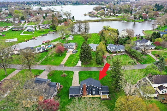 5433 Fleetwood Ave NW, Canton, OH 44718 - aerial view of residential area with a large body of water