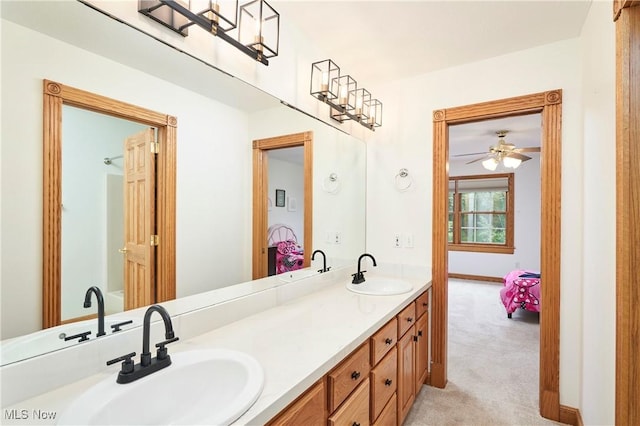 5968 Winchell Rd, Hiram, OH 44234 - full bathroom with double vanity