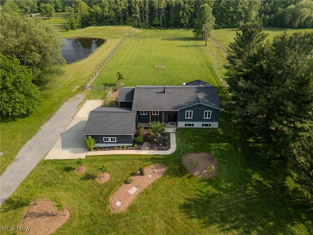 6268 Summers Rd, Windsor, OH 44099 - view from above of property featuring a nearby body of water